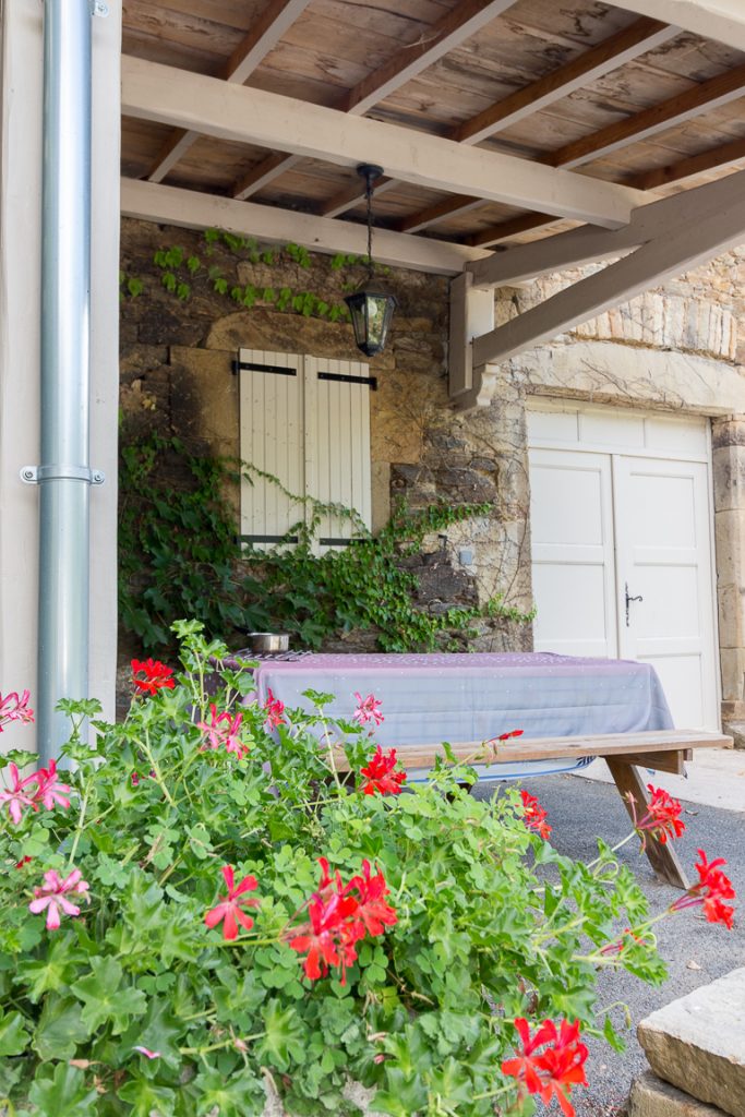 Terrasse privée le grenier de Margot